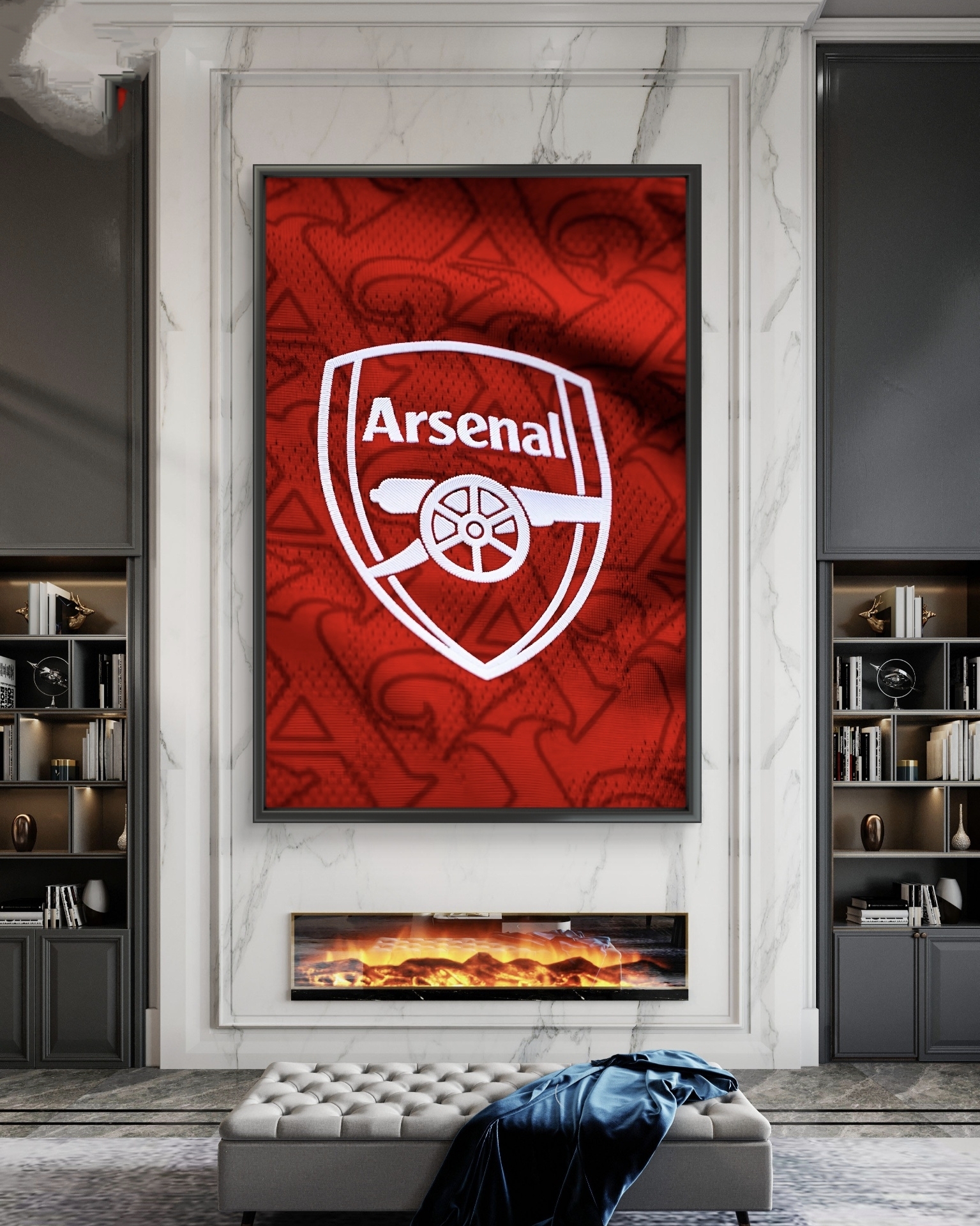  تابلو عکس فوتبالی آرسنال کد 2802 