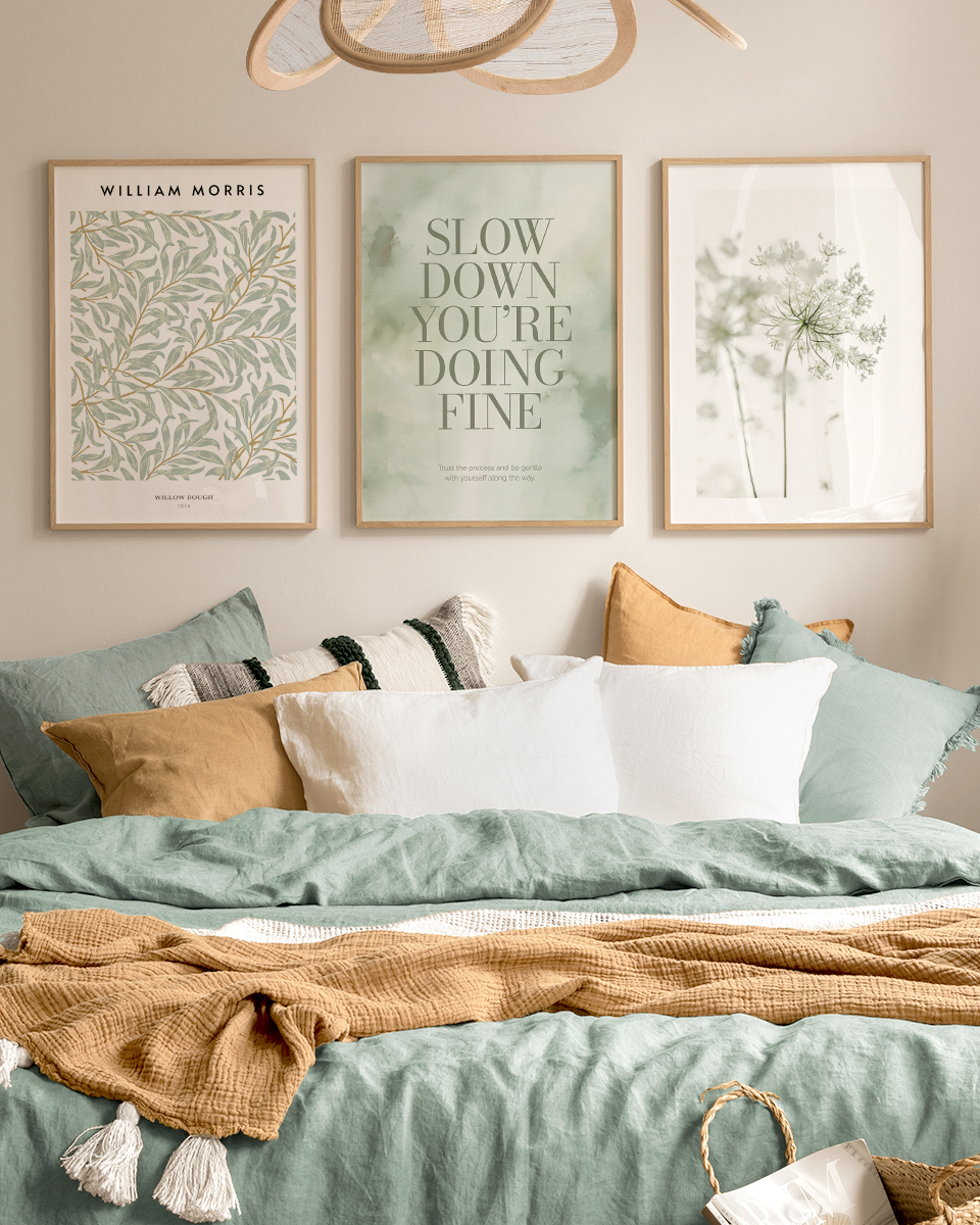  تابلو دکوراتیو سه تکه ( تریپتیک Triptych ) کد 1210 