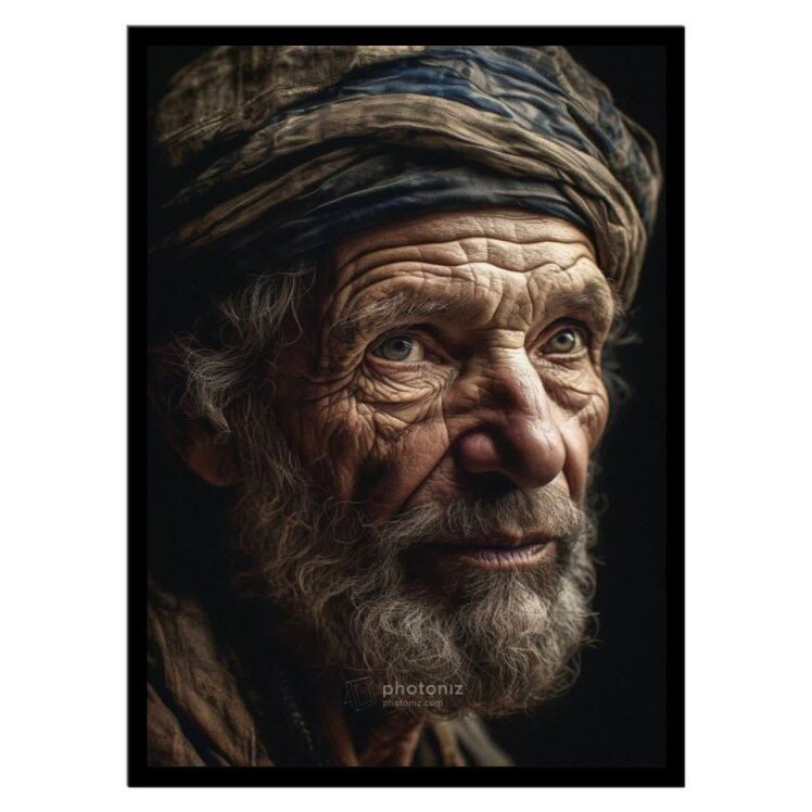 تابلو عکس چهره کد 2518