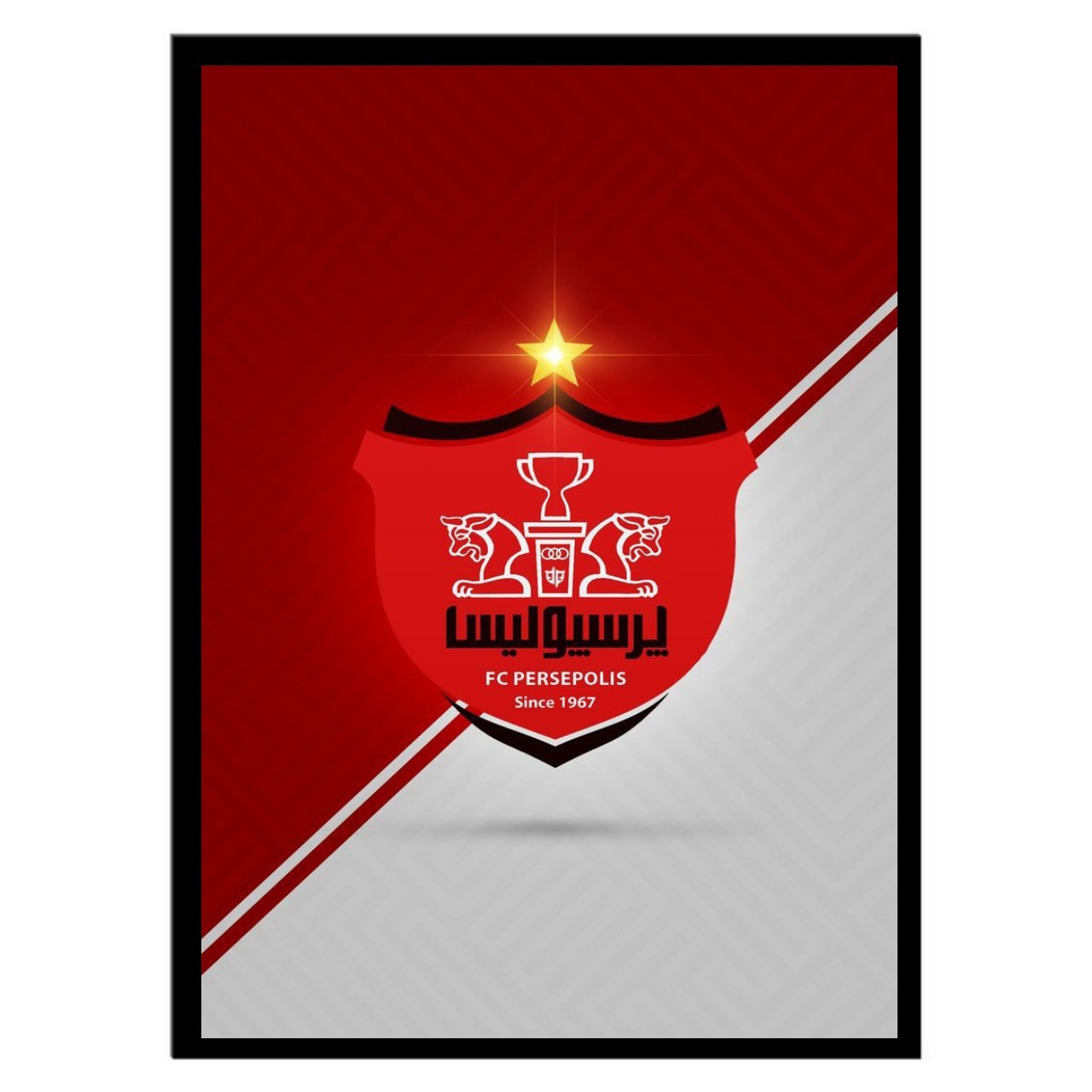 تابلو فوتبالی پرسپولیس کد 2404
