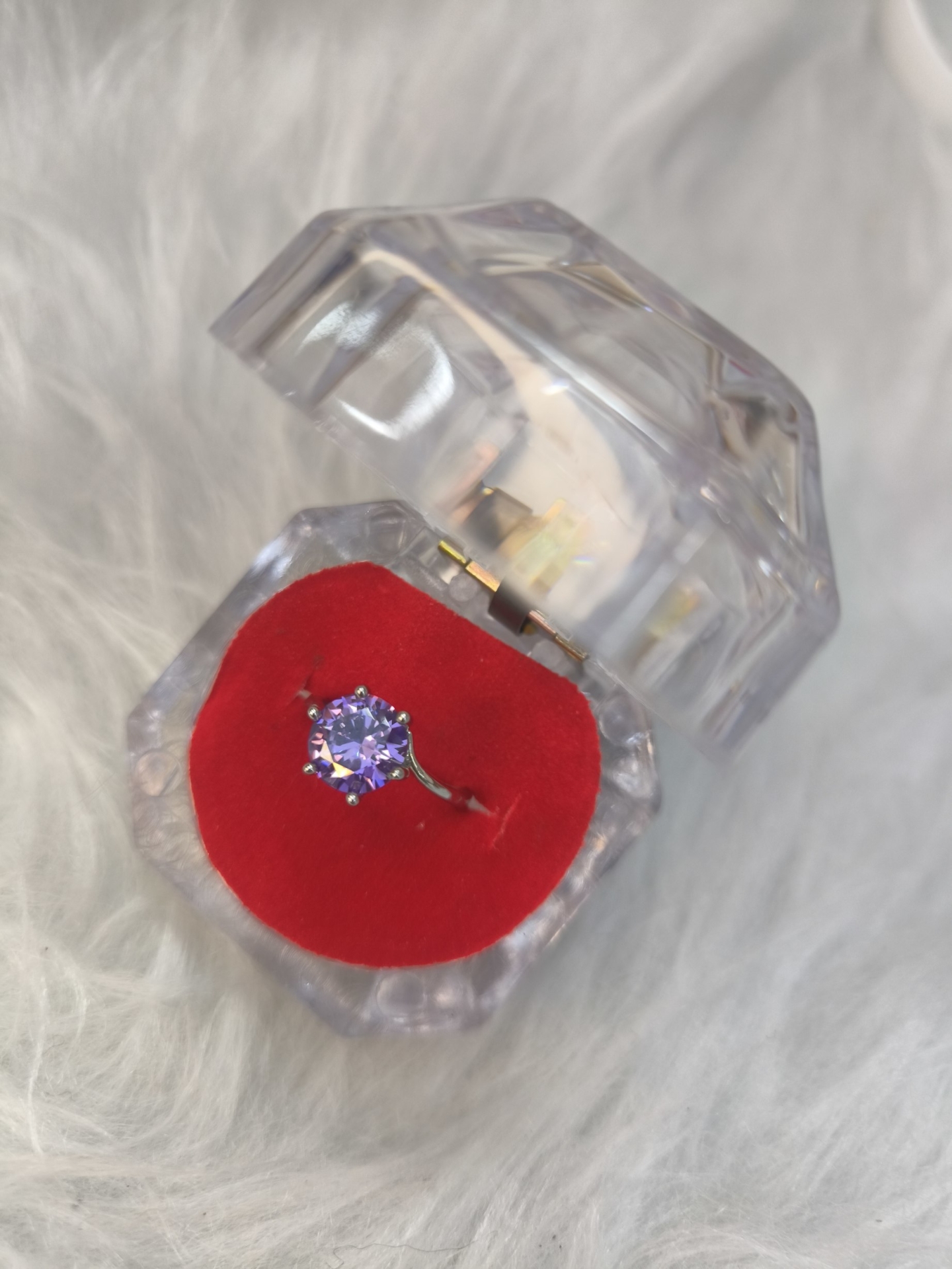  انگشتر جواهری زنانه (فری سایز) 