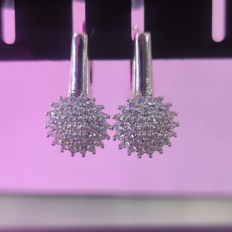 گوشواره استیل رنگ ثابت