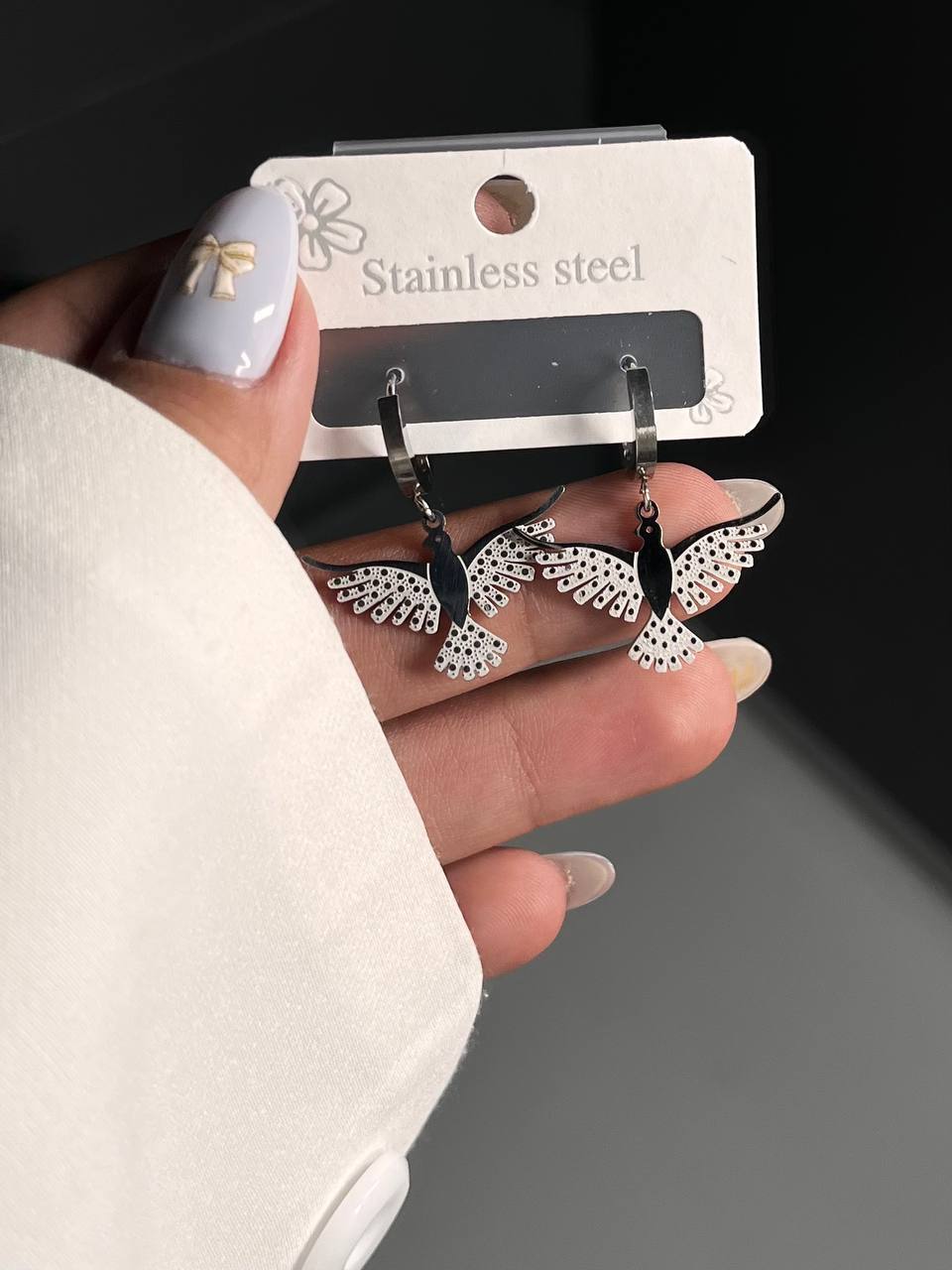  گوشواره استیل 