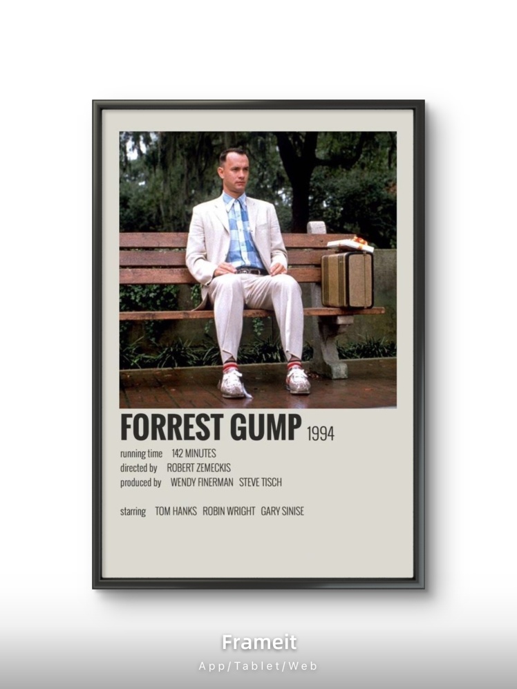 تابلو عکس فیلم و سریال ( فارست گامپ - Forrest Gump ) کد 3242