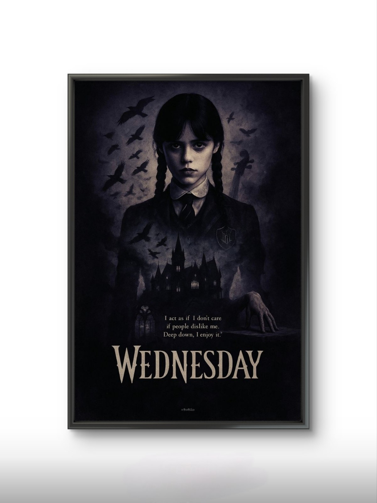  تابلو عکس فیلم و سریال ( ونزدی - Wednesday ) کد 3276 