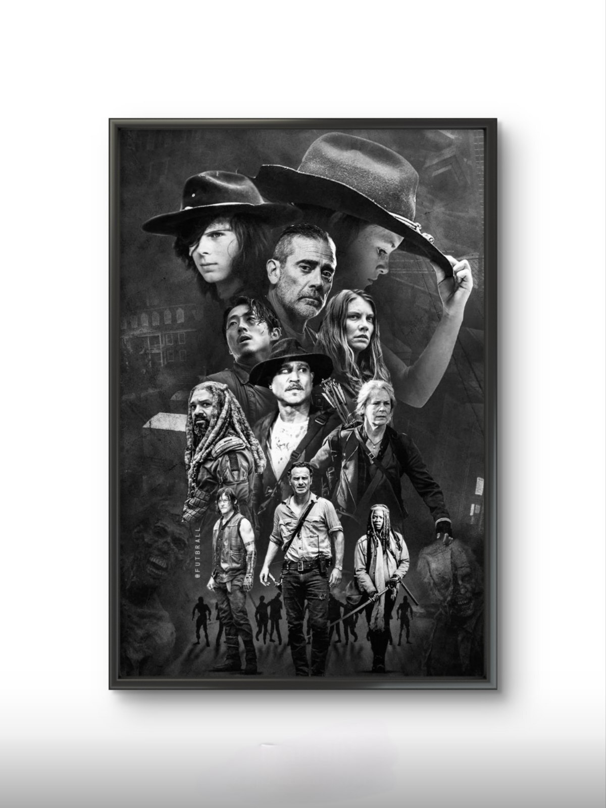  تابلو عکس فیلم و سریال ( مردگان متحرک - The Walking Dead ) کد 3258 