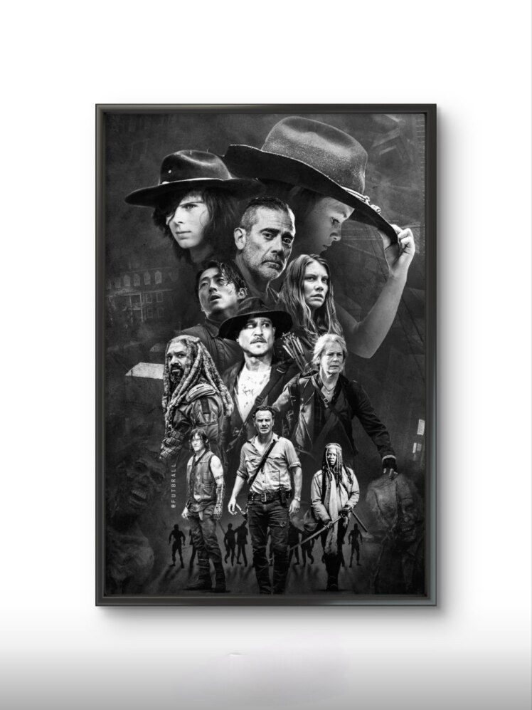 تابلو عکس فیلم و سریال ( مردگان متحرک - The Walking Dead ) کد 3258