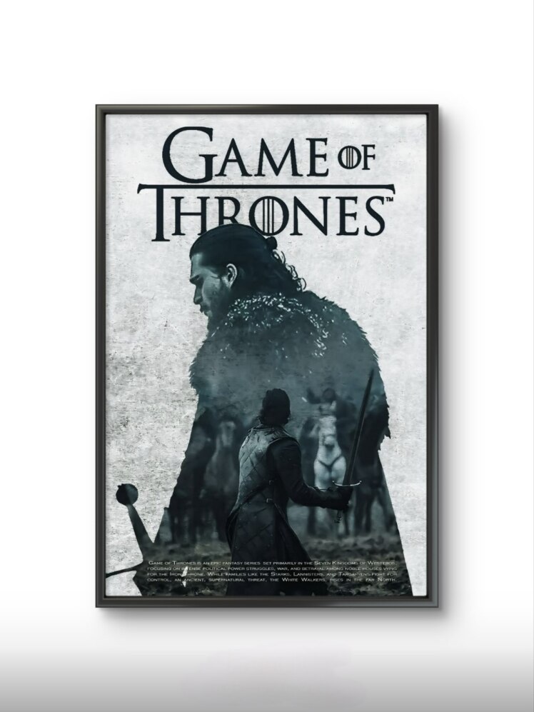 تابلو عکس فیلم و سریال ( بازی تاج‌ و تخت - Game of Thrones ) کد 3294