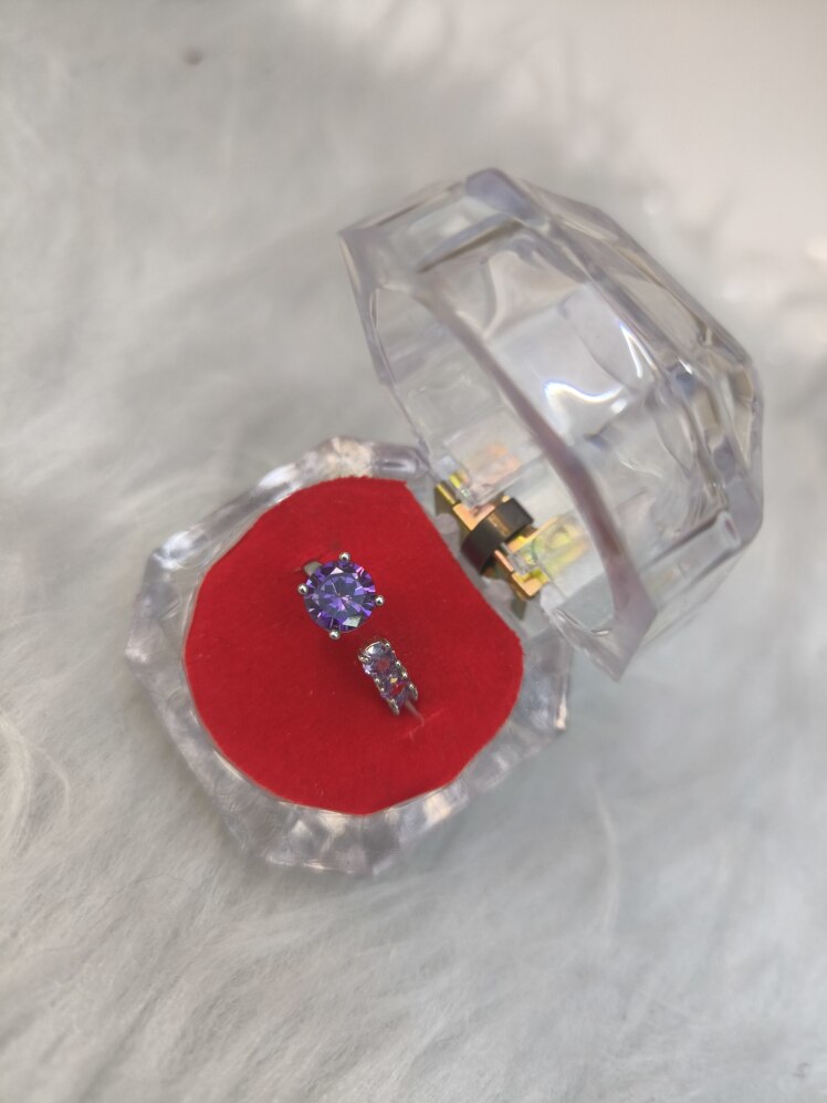 انگشتر جواهری زنانه (فری سایز)