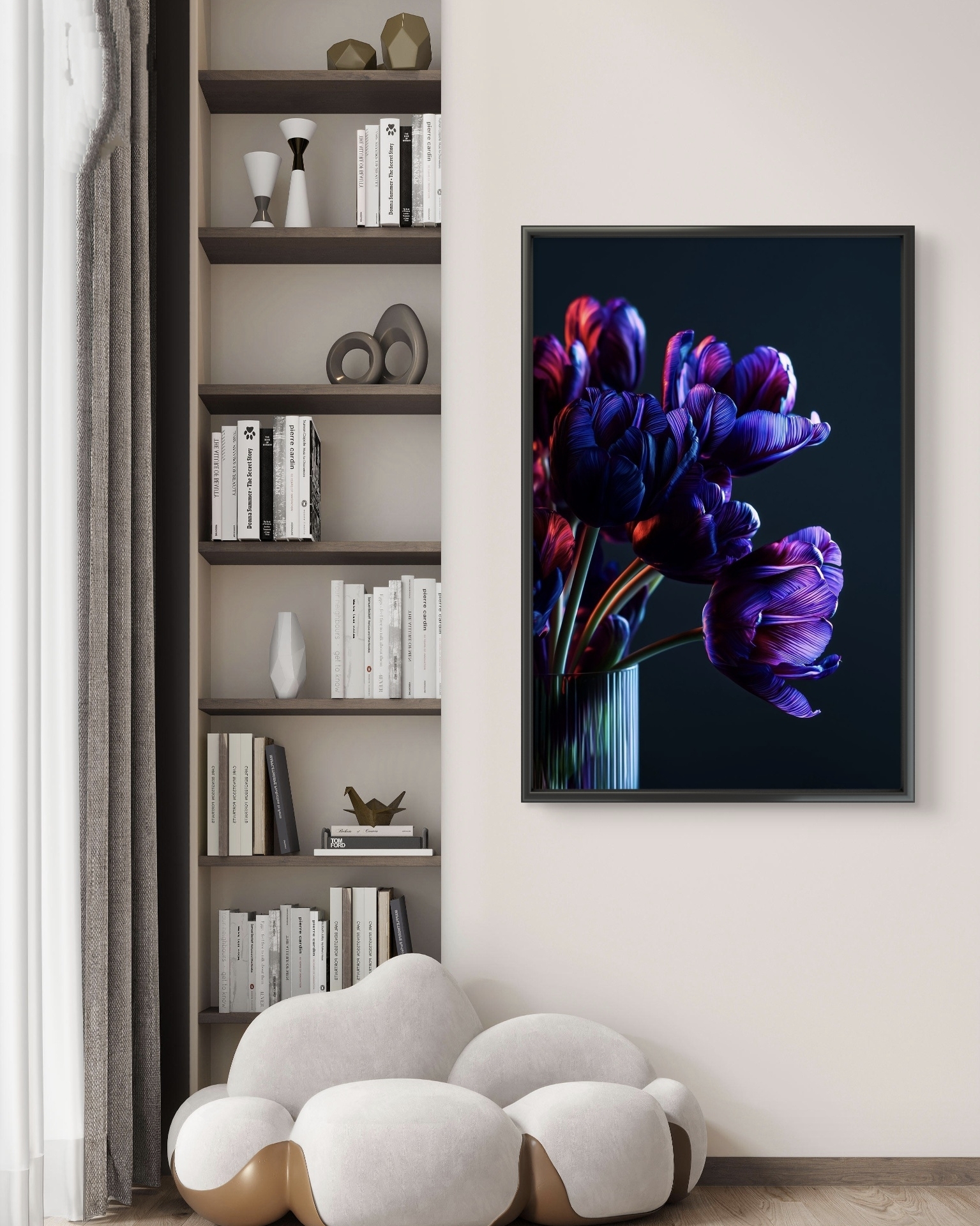  تابلو عکس گل و گیاه کد 2817 