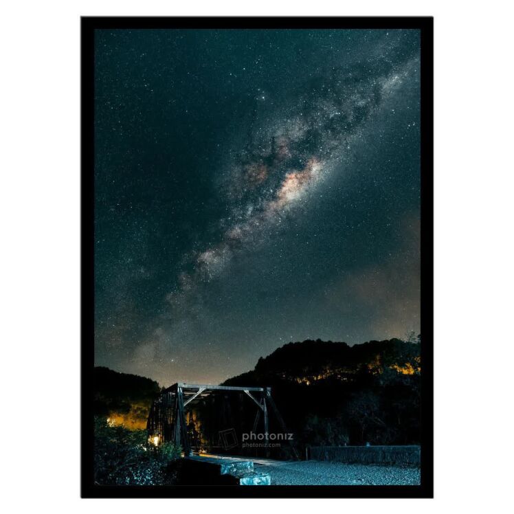 تابلو عکس ستاره و ماه کد 2603