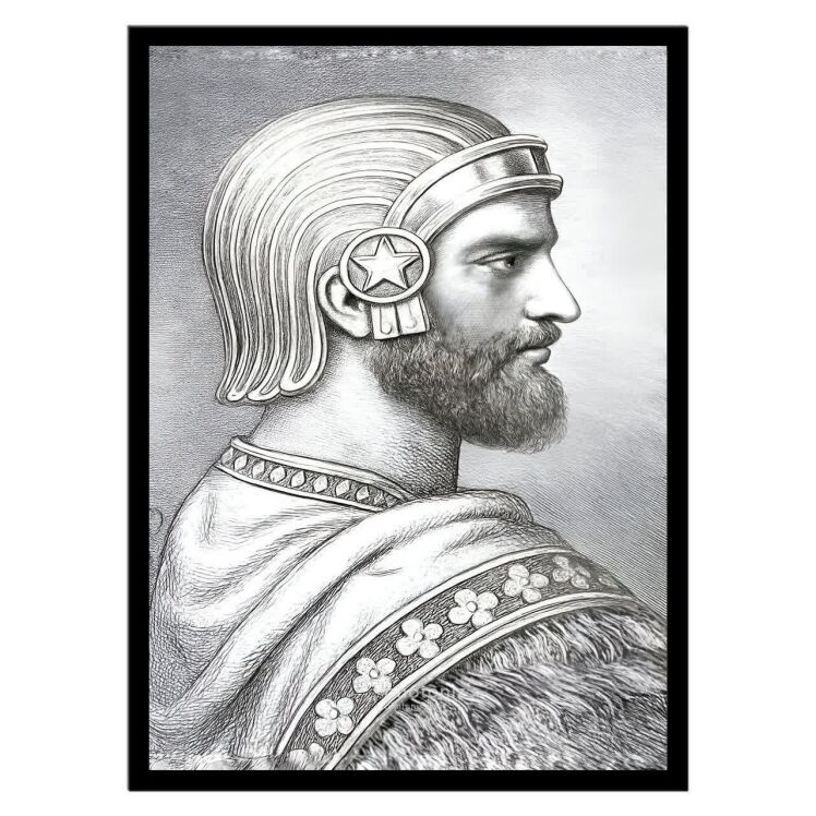 تابلو عکس کوروش کد 2736