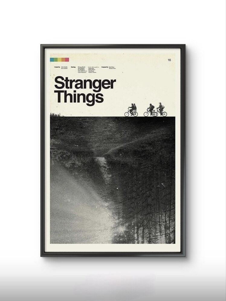 تابلو عکس فیلم و سریال ( استرنجر تینگز - Stranger Things ) کد 3271