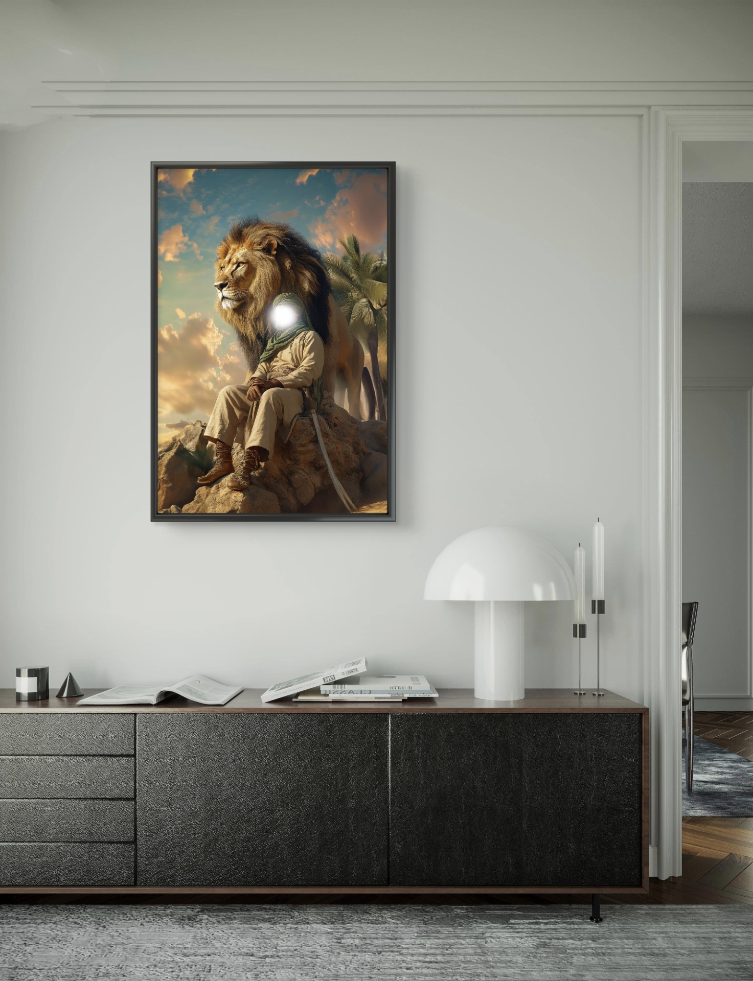 تابلو عکس مذهبی کد 2880