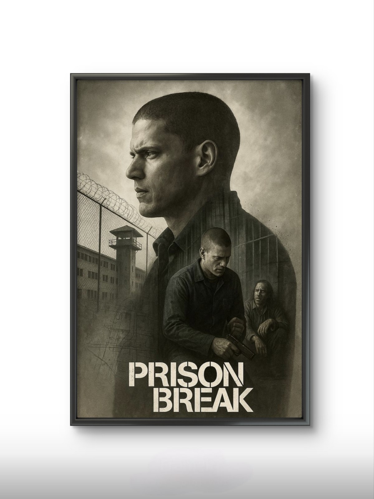  تابلو عکس فیلم و سریال ( فرار از زندان - Prison Break ) کد 3324 