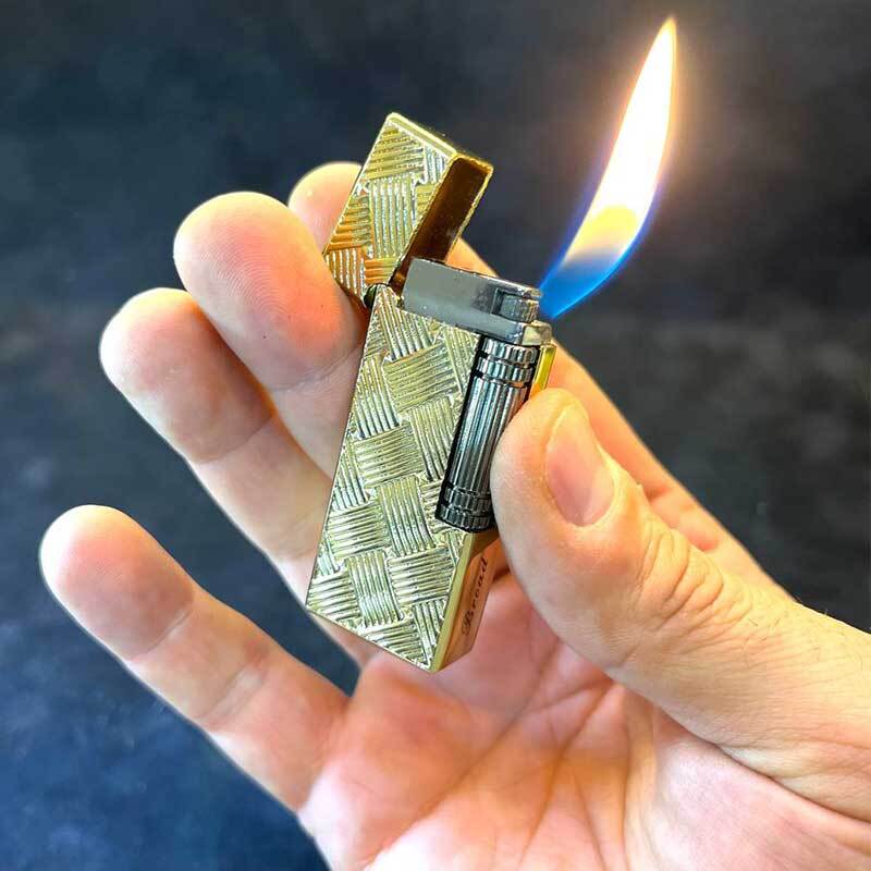  فندک سنگ از بغل ضد خش طرح دانهیل 