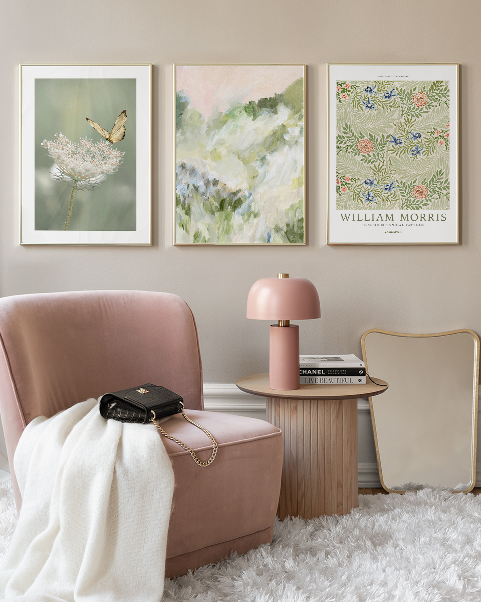  تابلو دکوراتیو سه تکه ( تریپتیک Triptych ) کد 1211 