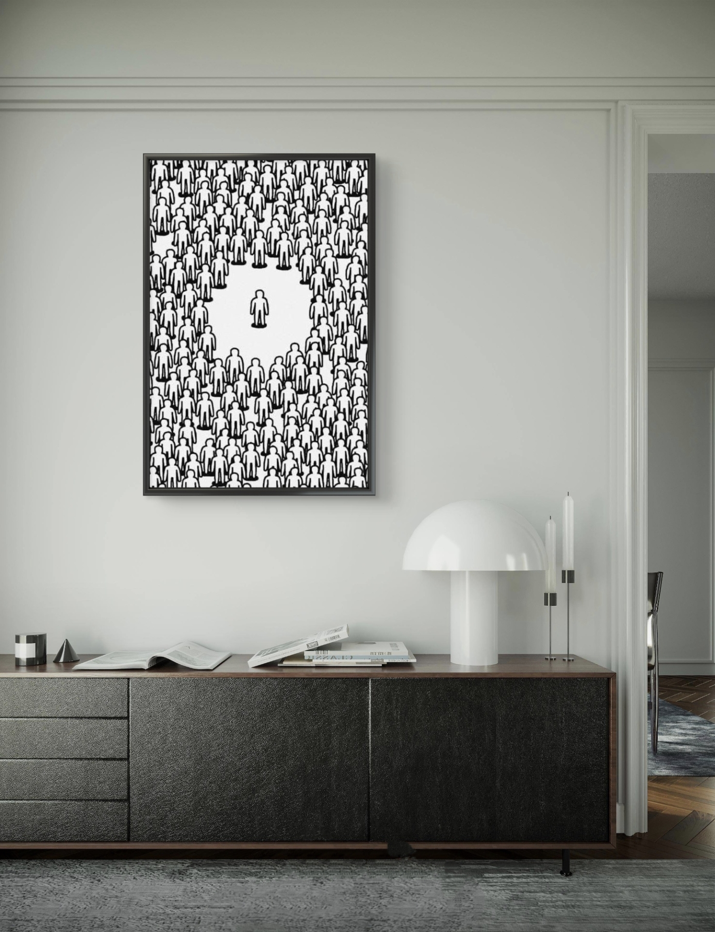  تابلو عکس مینیمال کد 2955 