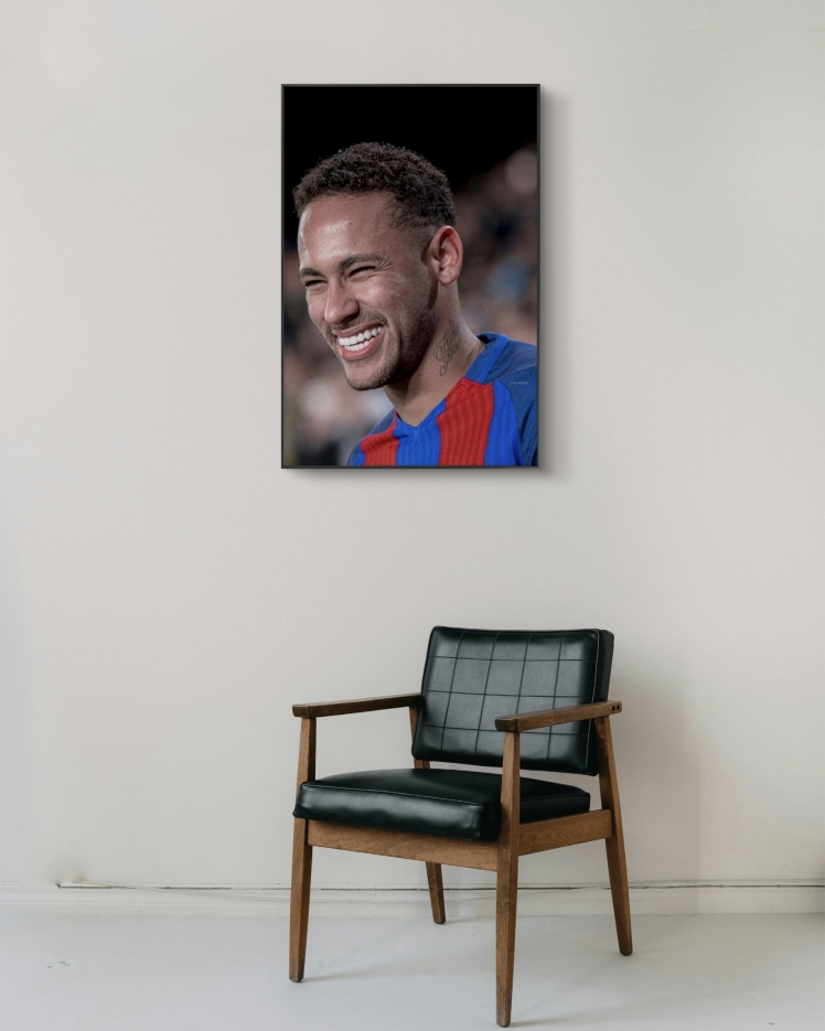 تابلو عکس فوتبالی نیمار کد 2794