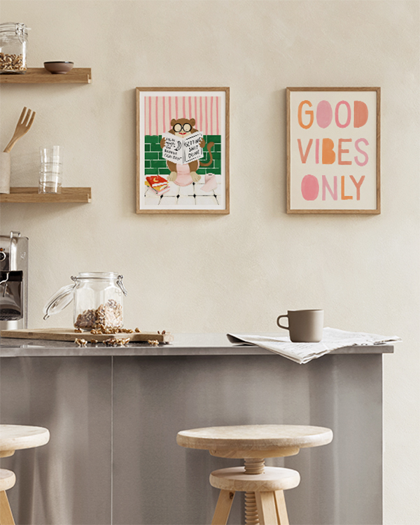 تابلو دکوراتیو دو تکه ( تریپتیک Triptych ) کد 170