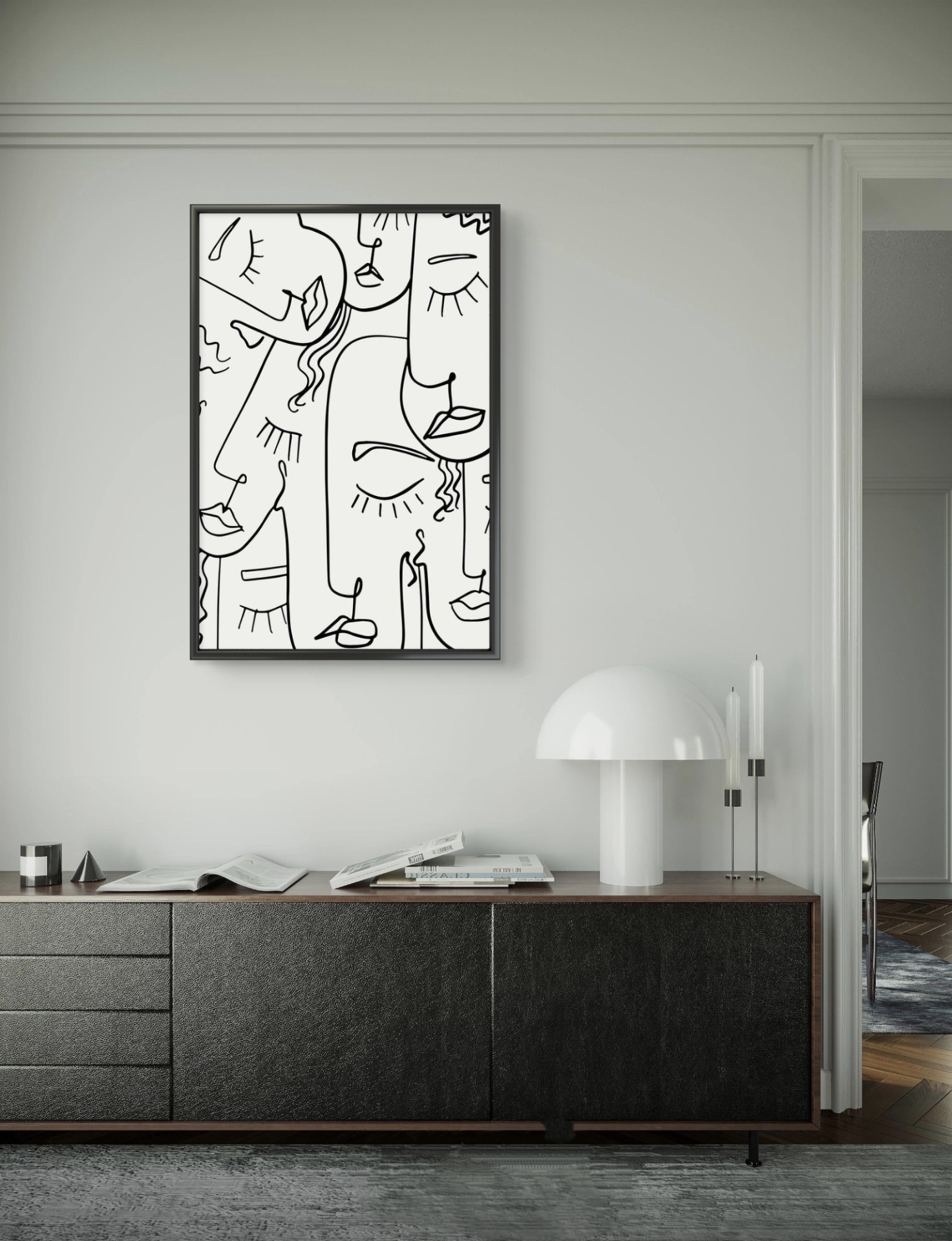  تابلو عکس مینیمال کد 2969 