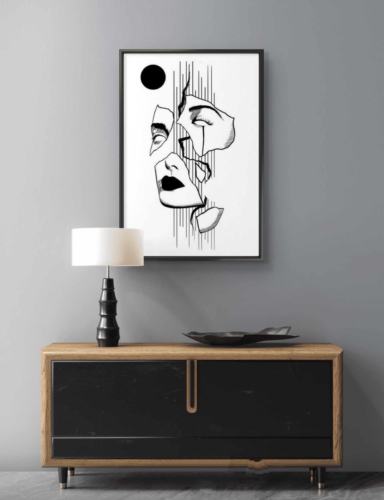  تابلو عکس مینیمال کد 2914 