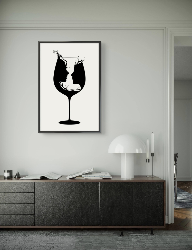 تابلو عکس مینیمال کد 2965