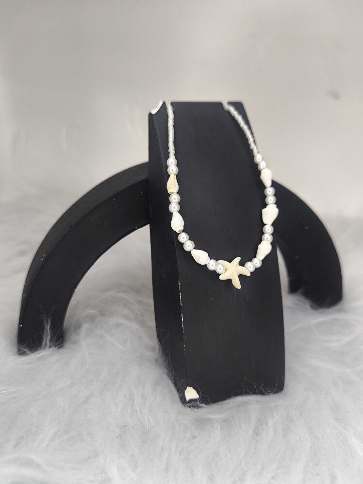 گردنبند صدف و ستاره