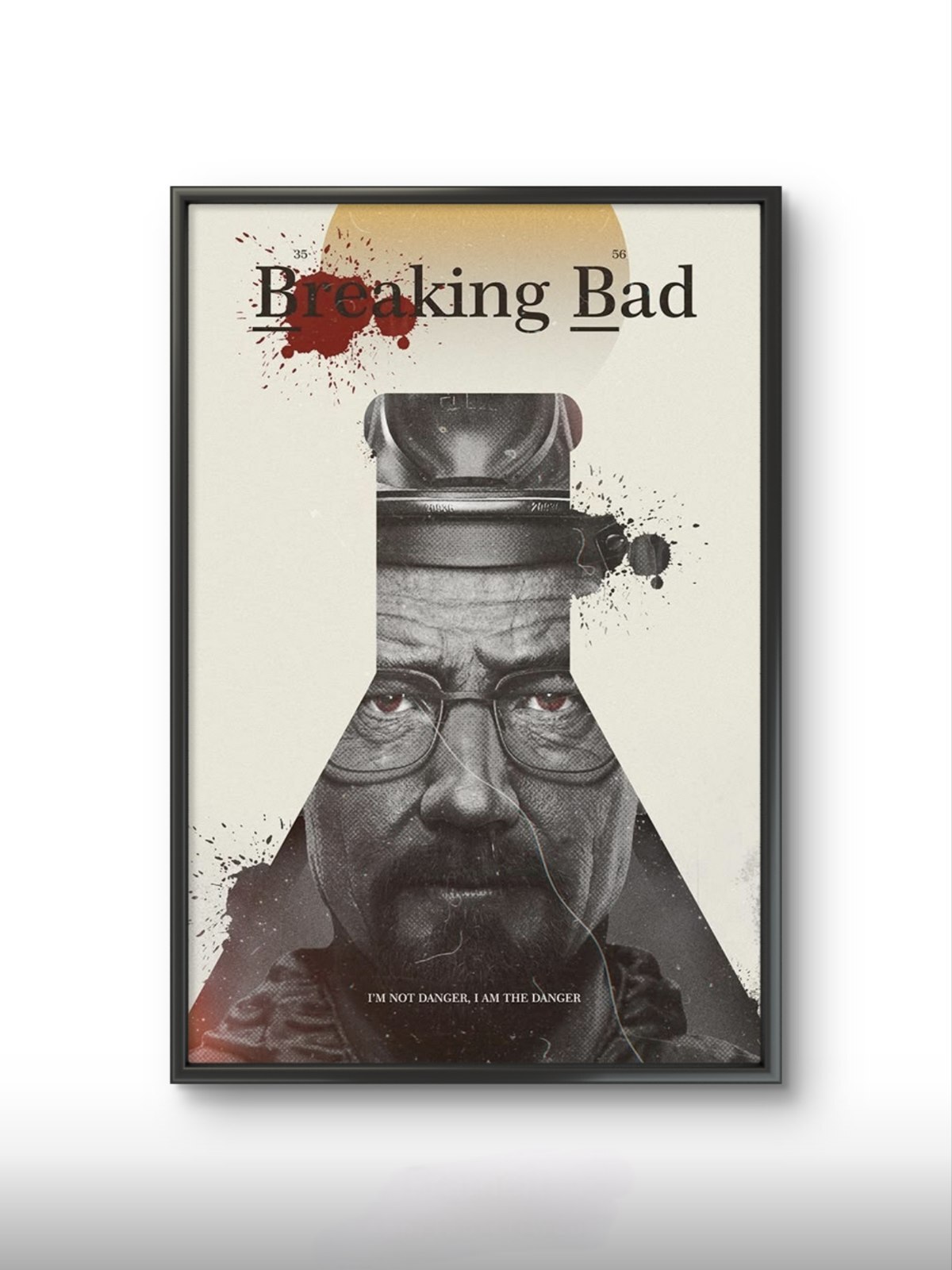  تابلو عکس فیلم و سریال ( برکینگ بد - Breaking Bad ) کد 3283 