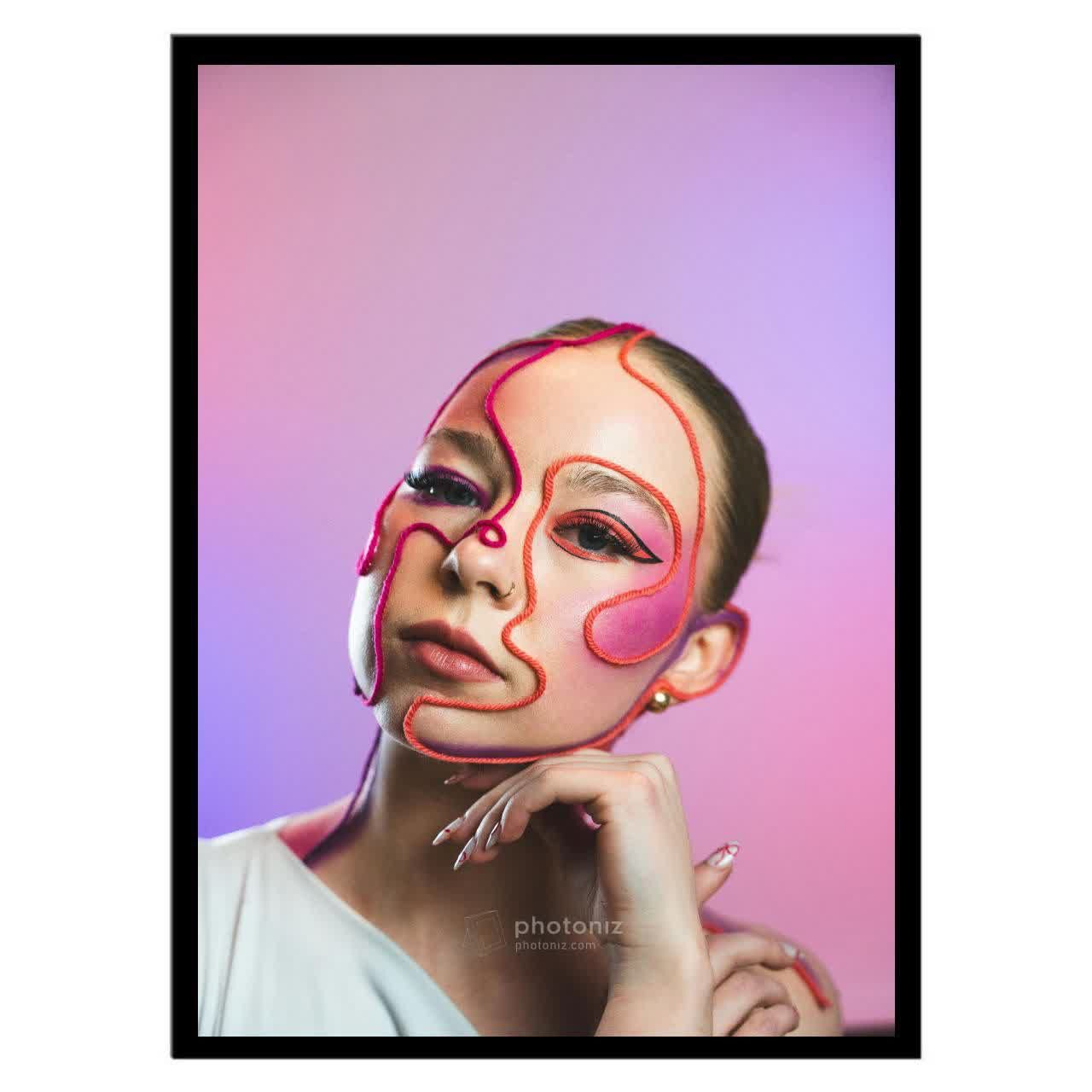  تابلو عکس جانوران کد 2550 