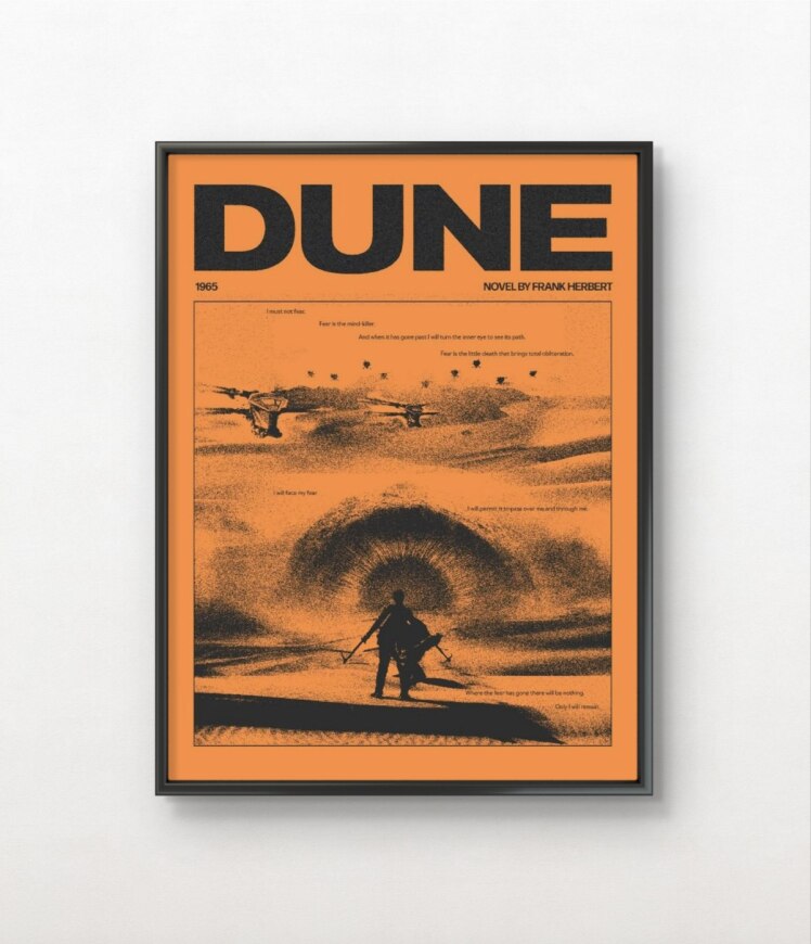 تابلو عکس فیلم و سریال ( تلماسه - Dune ) کد 3209