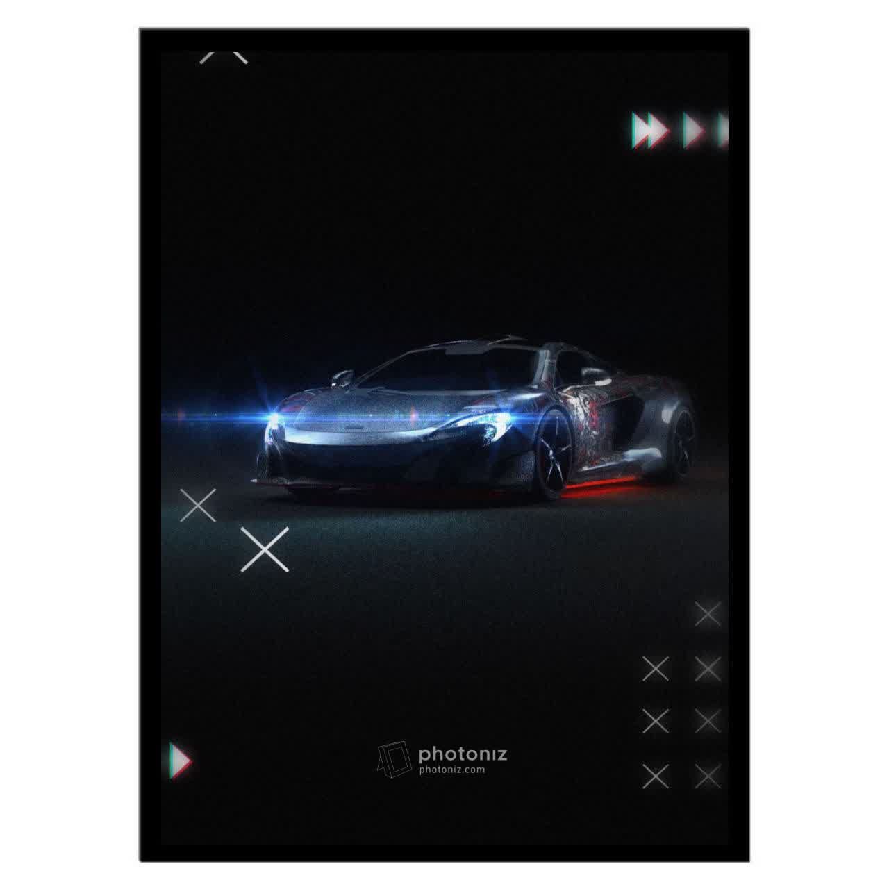  تابلو عکس ماشین و خودرو کد 2756 