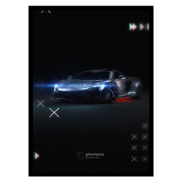 تابلو عکس ماشین و خودرو کد 2756