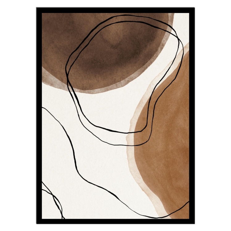 تابو عکس انتزاعی ( آبستره ) کد 3001