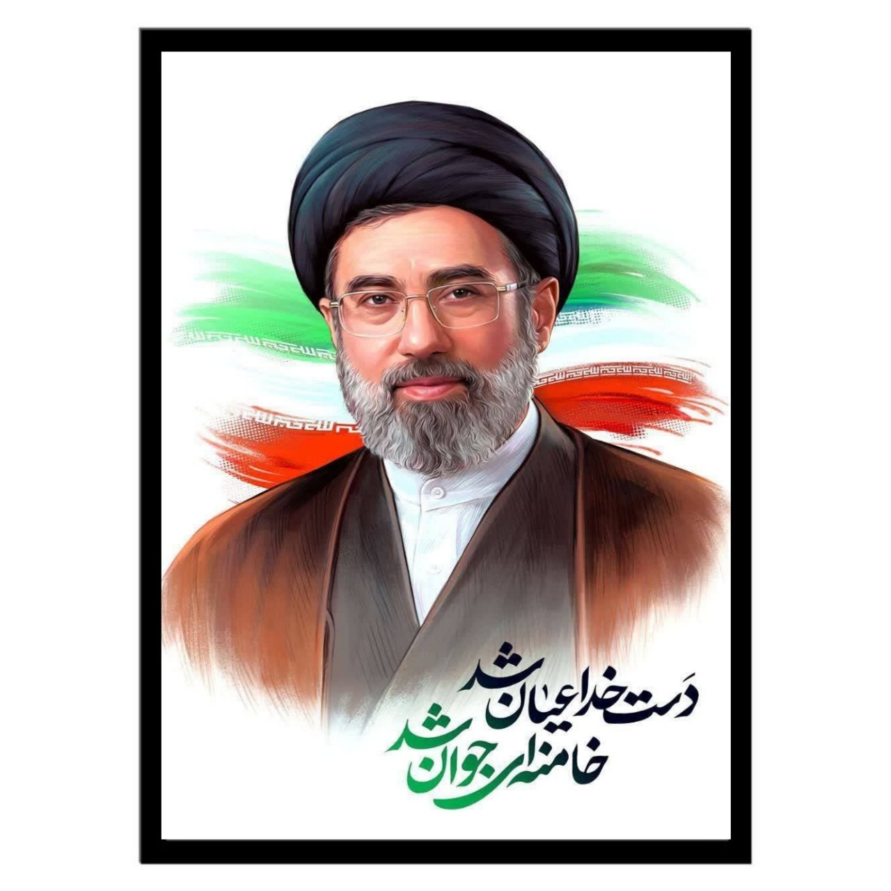  تابلو عکس مجتبی خامنه ای کد 3194 