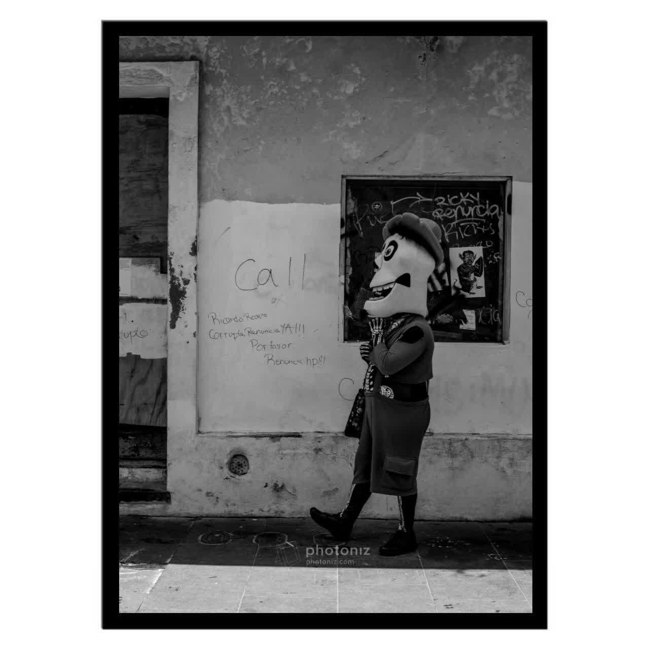  تابلو عکس سیاه و سفید کد 2632 