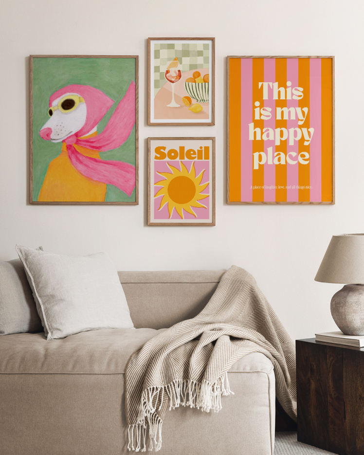 تابلو دیوار گالری کد 1200