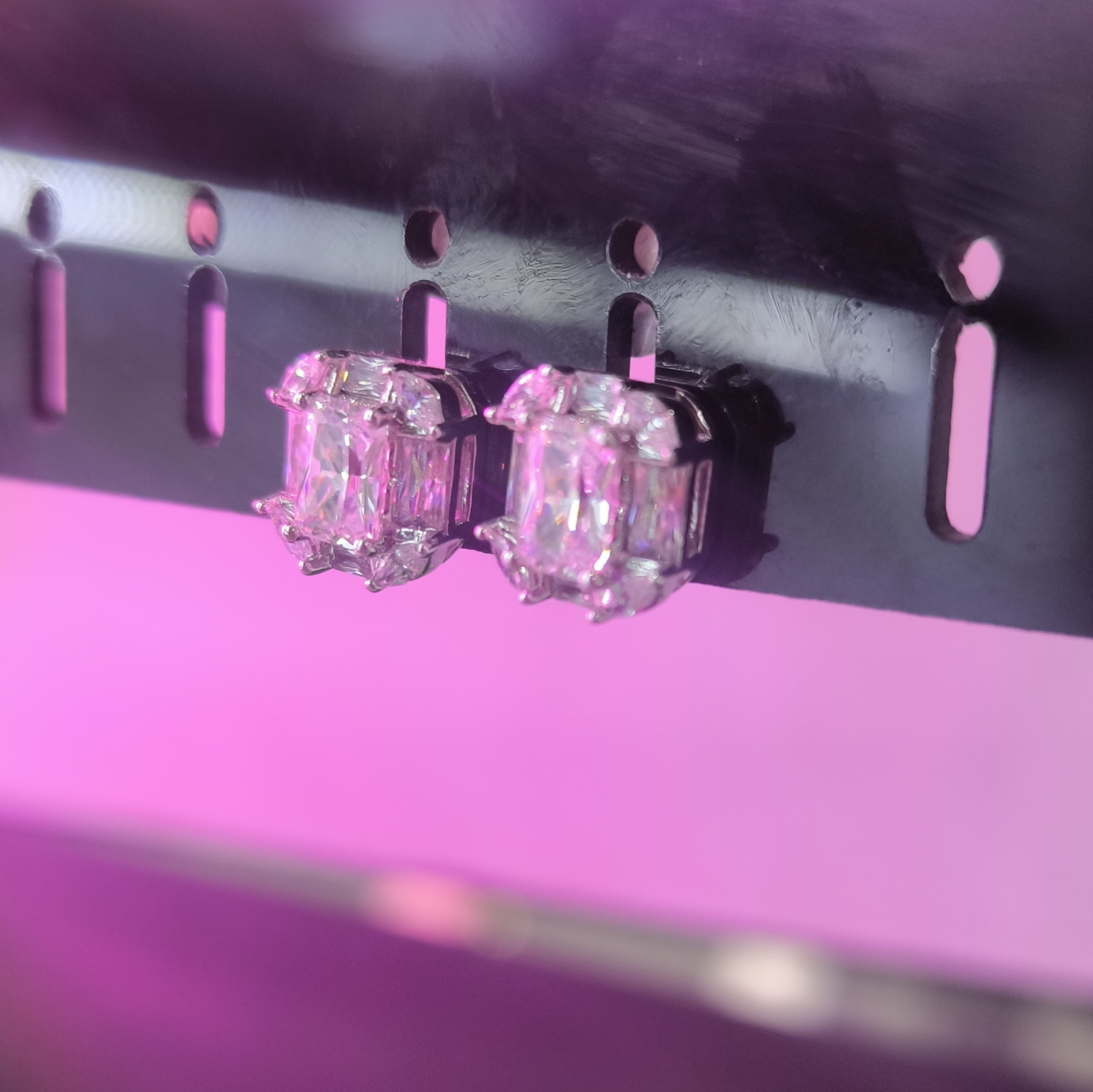  گوشواره استیل رنگ ثابت 