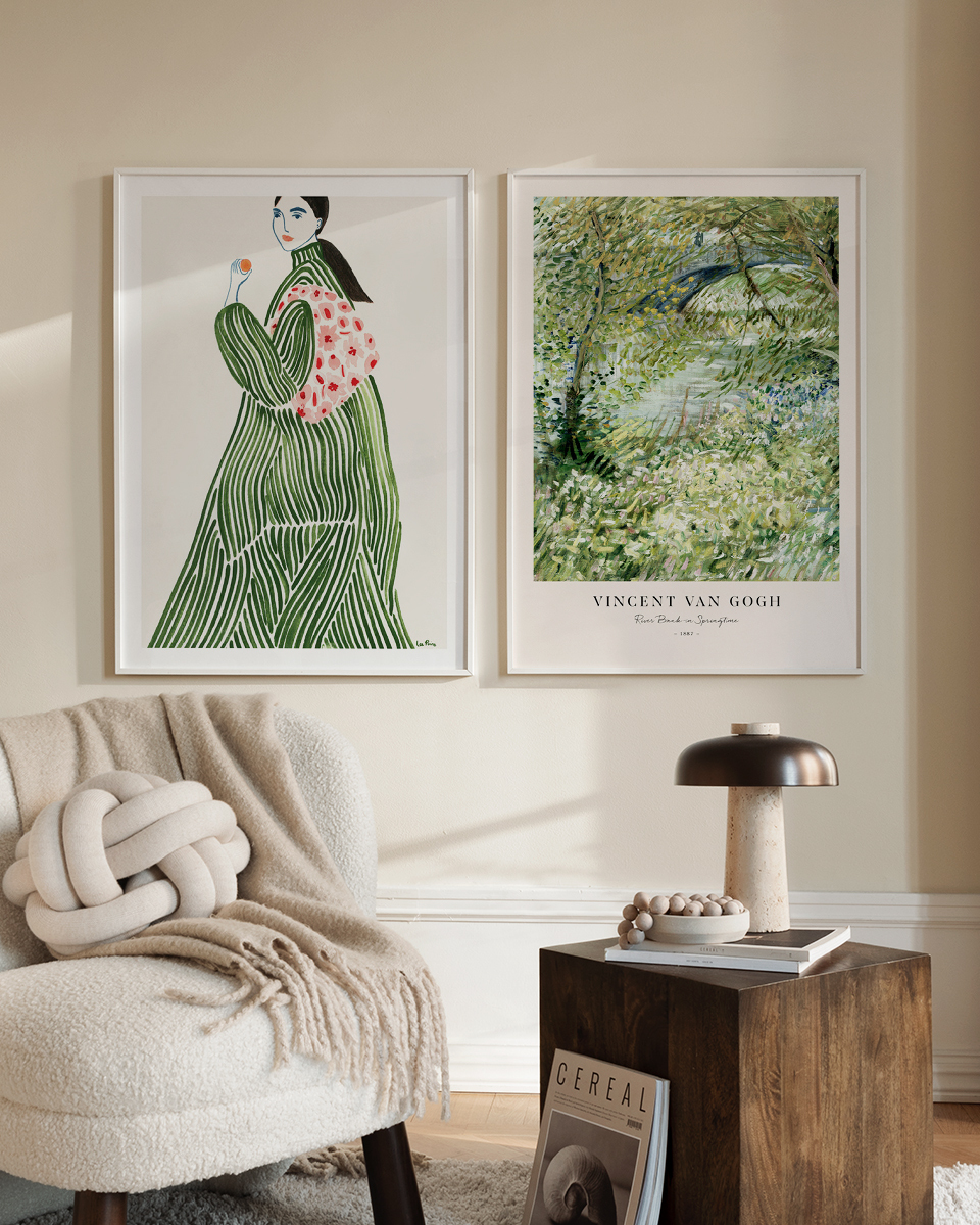  تابلو دکوراتیو دو تکه ( تریپتیک Triptych ) کد 82 