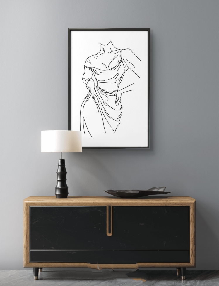 تابلو عکس مینیمال کد 2961