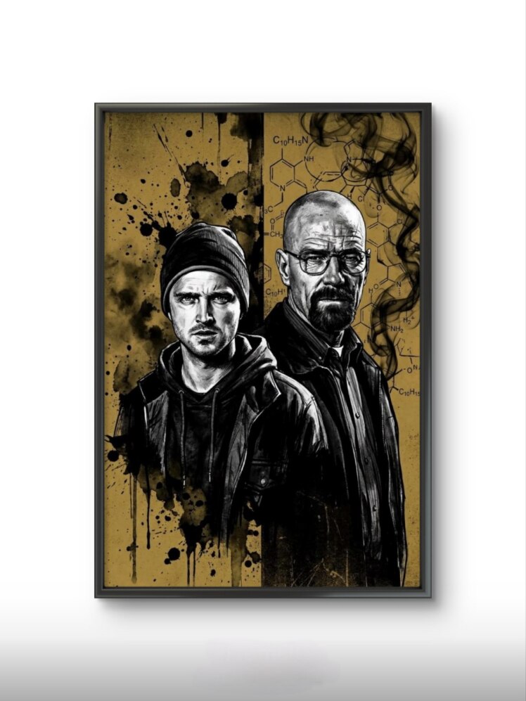تابلو عکس فیلم و سریال ( برکینگ بد - Breaking Bad ) کد 3287