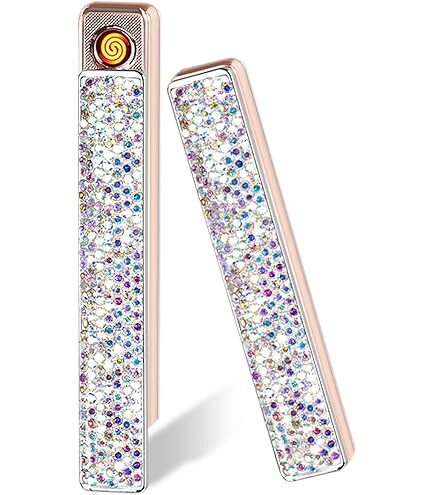 فندک المنتی کشویی نگین دار