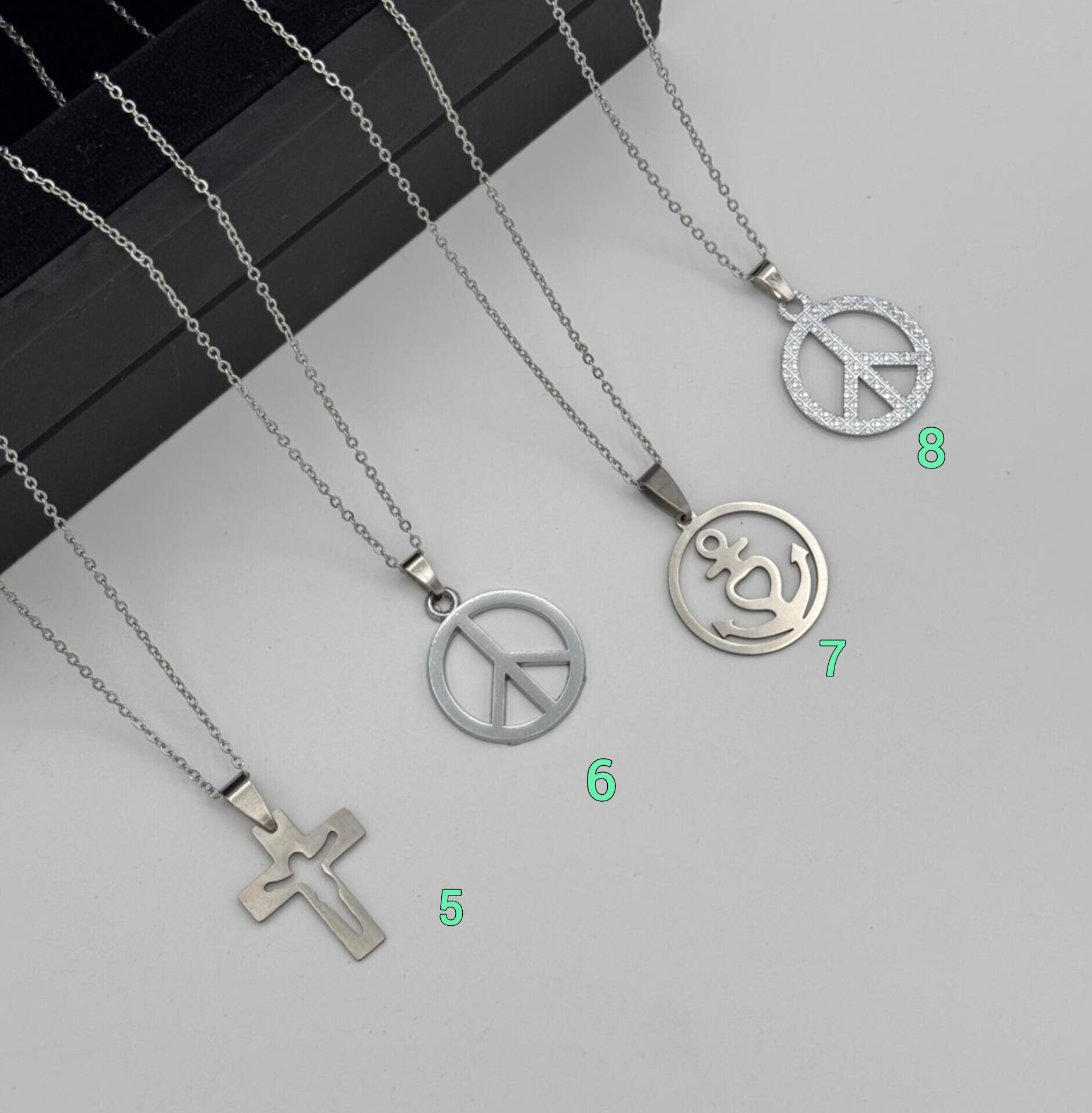  گردنبند استیل 