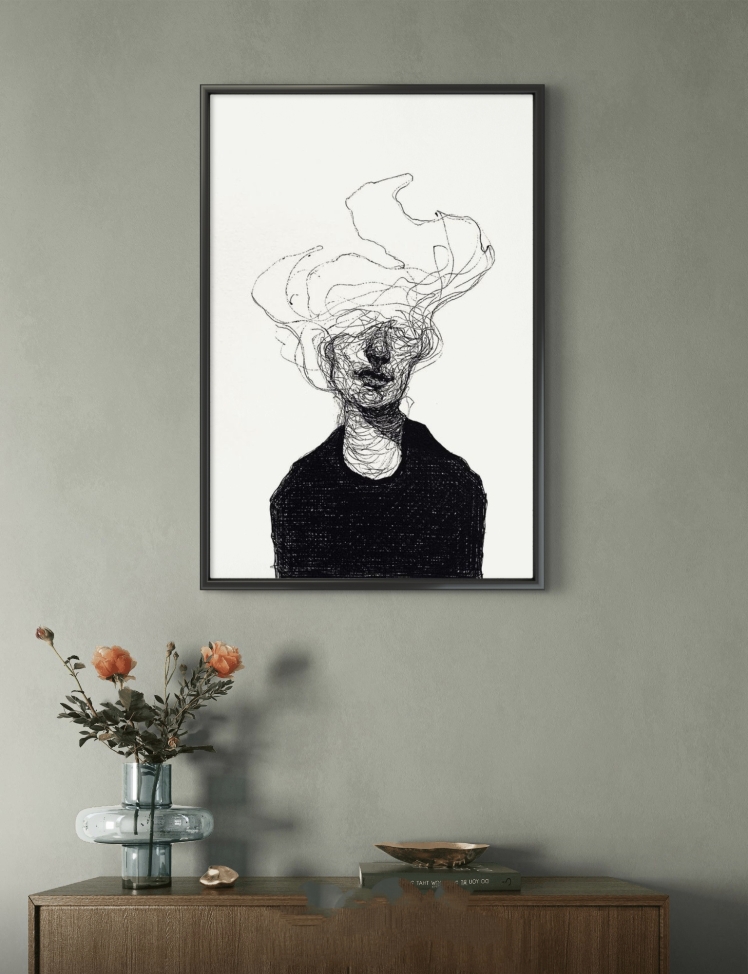 تابلو عکس مینیمال کد 2936