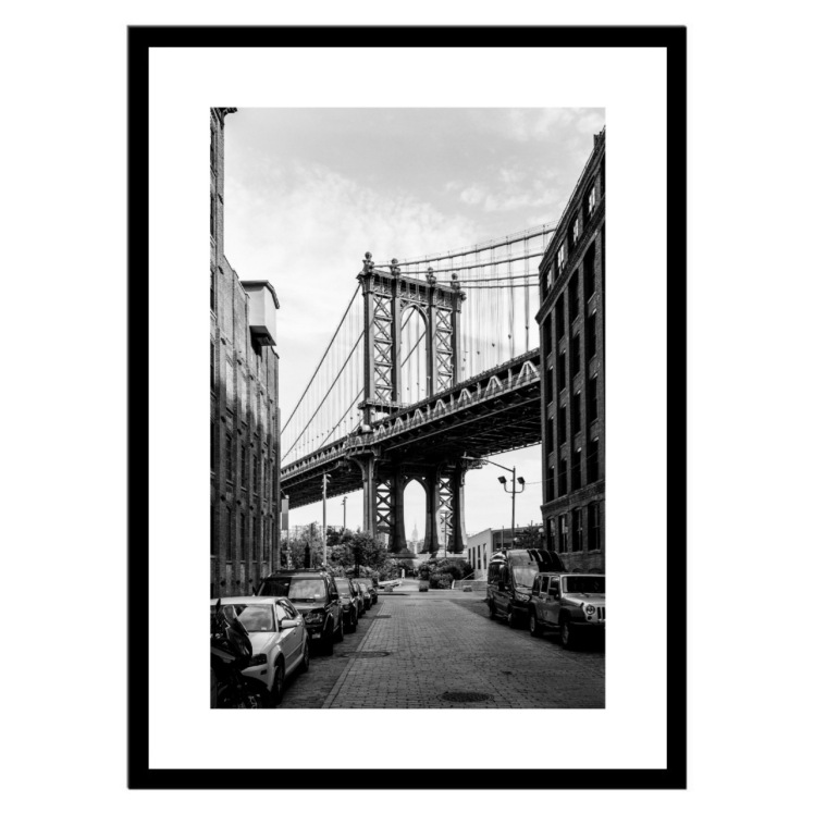 تابلو عکس سیاه و سفید کد 3017