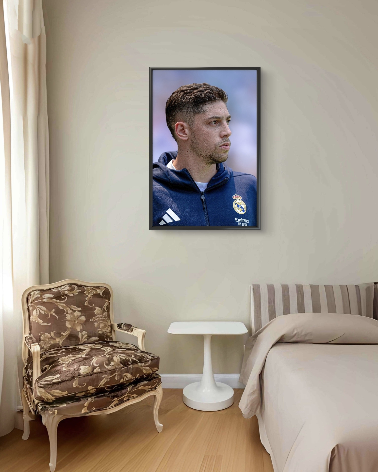  تابلو عکس فوتبالی والورده کد 2788 