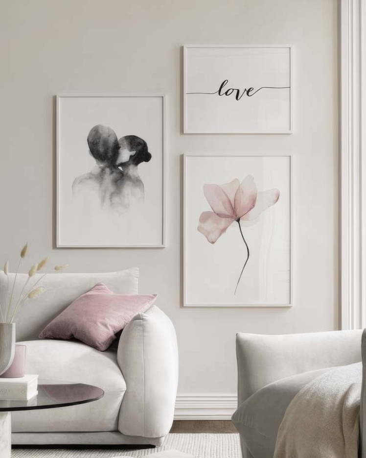 تابلو دیوار گالری کد 1236