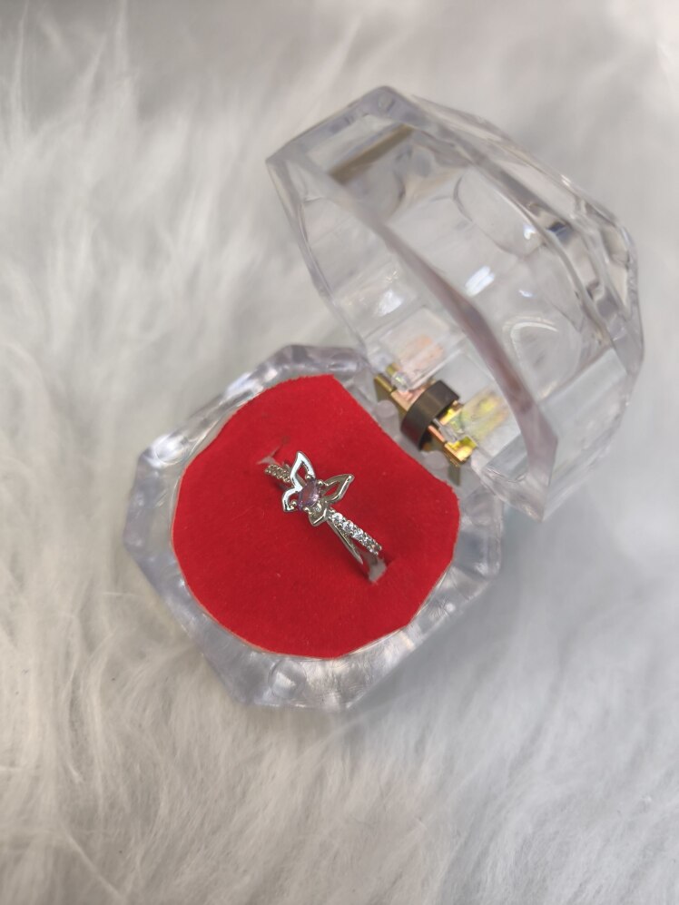 انگشتر جواهری زنانه (فری سایز)