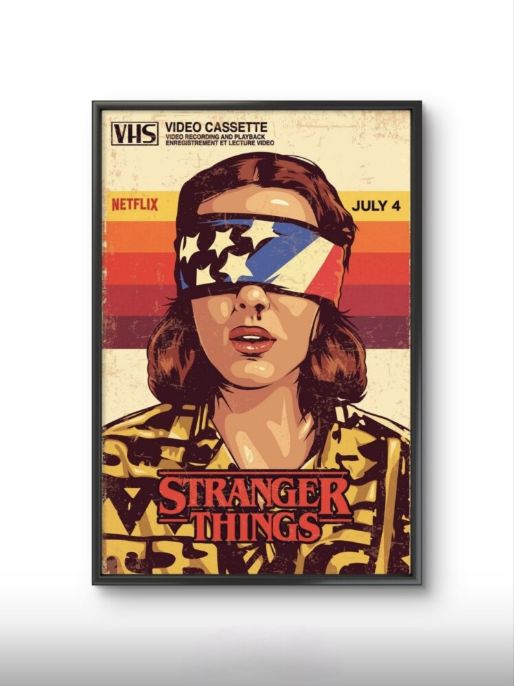 تابلو عکس فیلم و سریال ( استرنجر تینگز - Stranger Things ) کد 3272