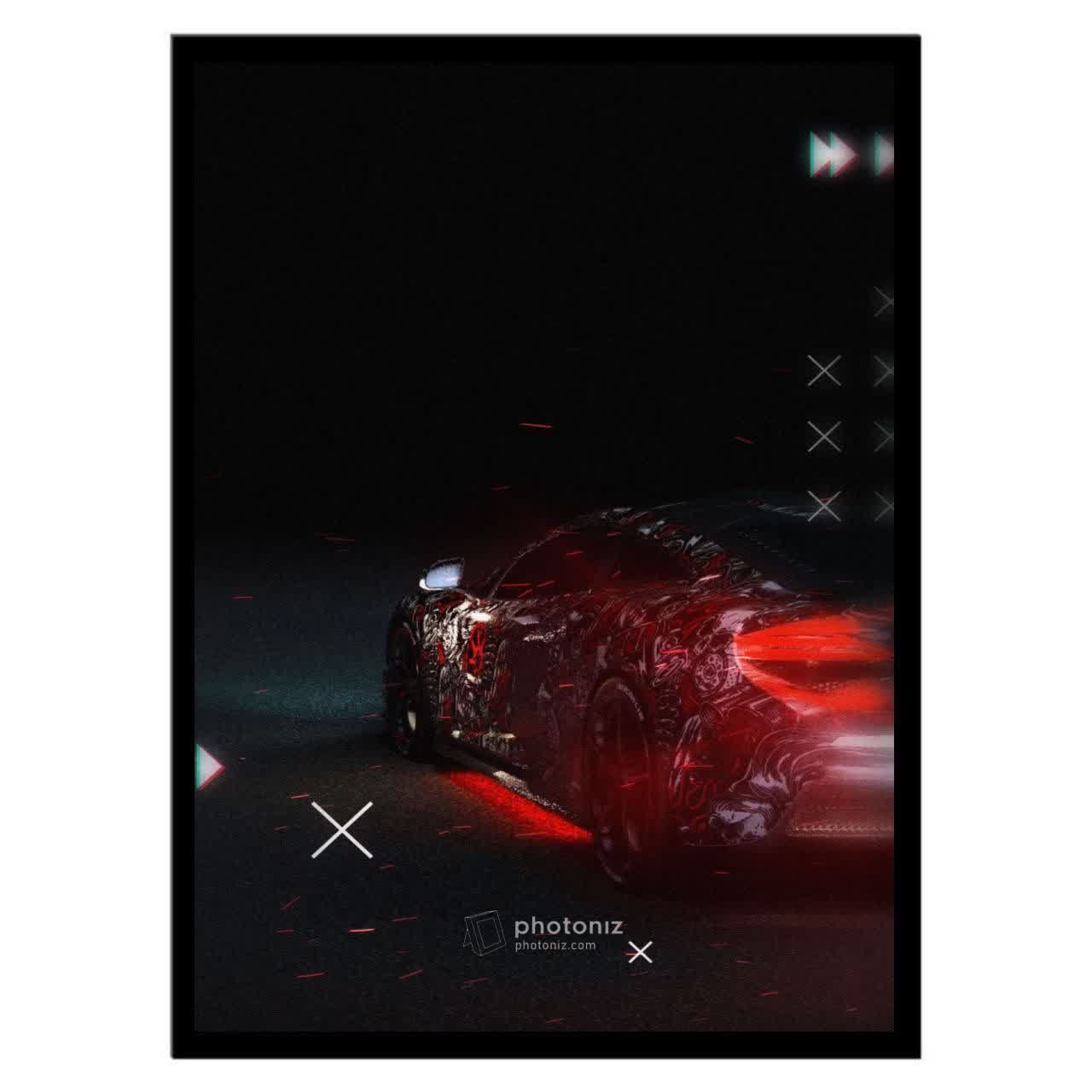  تابلو عکس ماشین و خودرو کد 2755 